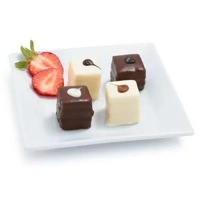 Black and White Petit Fours