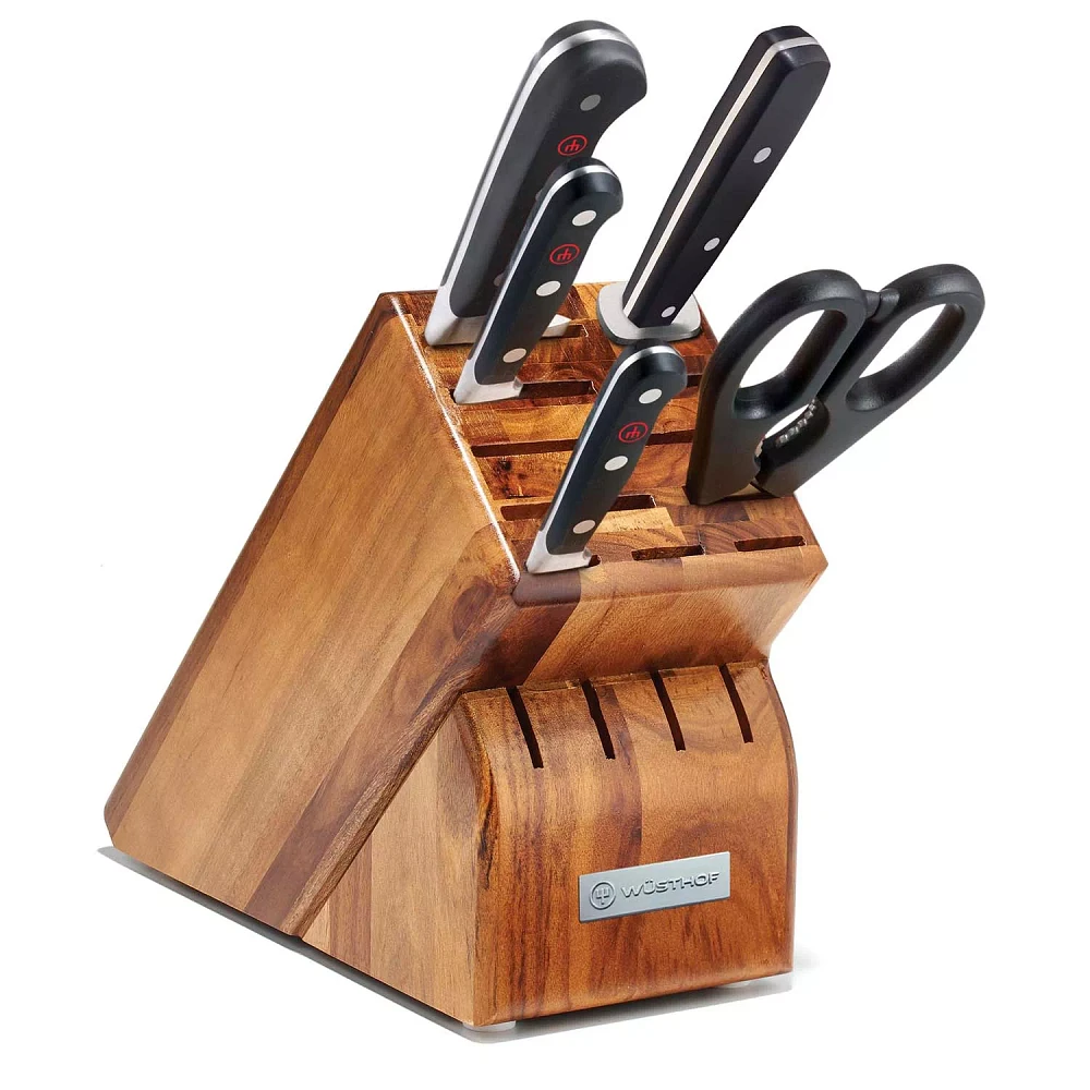 Wüsthof Classic -Piece Starter Knife Block Set