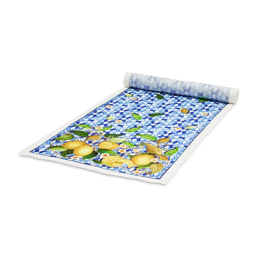 Sur La Table Castello Citrus Table Runner, 90" x 18"