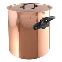 Mauviel M’150c2 Stockpot with Lid, 11.7 qt.