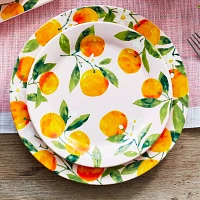 Sur La Table Citrus 12-Piece Dinnerware Set