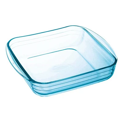 Ô Cuisine Glass Square Baking Dish, 8.6" x 8.6"