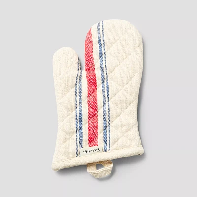 Sur La Table French Stripe Oven Mitt