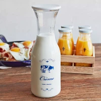 Sur La Table Glass Crème Carafe, 36 oz.