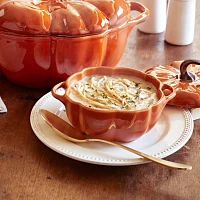 Staub Stoneware Mini Pumpkin Cocotte