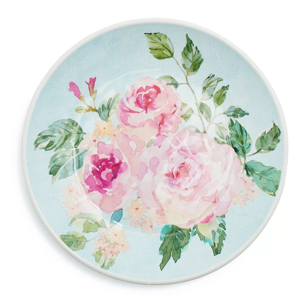 Sur La Table Rose Nuage Melamine Dinner Plate