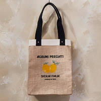 Sur La Table Sicilia Lemon Tote Bag