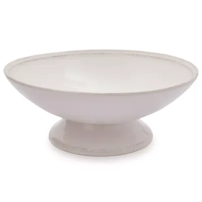 Sur La Table Pearl Stoneware Footed Compote