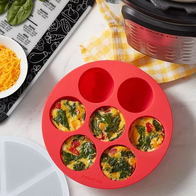 Instant Pot Silicone Egg Bites Pan with Lid