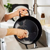 All-Clad Cast Iron Deep Sauté Pan, 10"