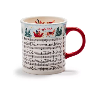 Sur La Table Christmas Jingle Bells Mug, 17.6oz