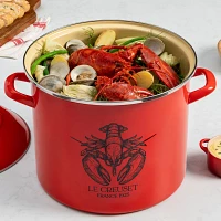 Le Creuset Enameled Steel Traditional Lobster Stockpot, 20 qt.