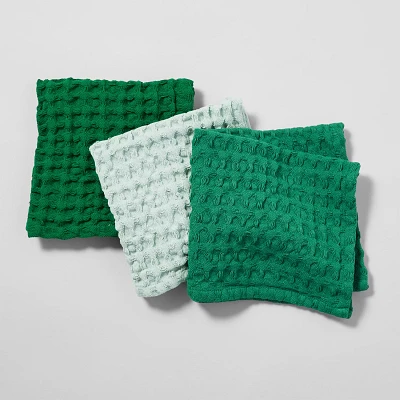 Sur La Table Washed Waffle Dishcloths