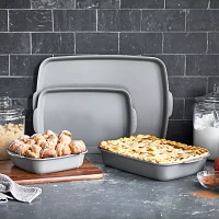 GreenPan Elite Ovenware Ceramic Nonstick 4-Piece Bakeware Set