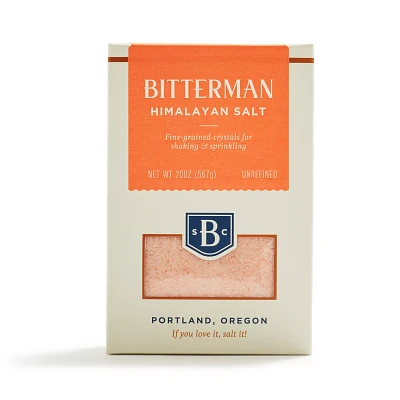 Bitterman Himalayan Pink Salt, 20 oz.