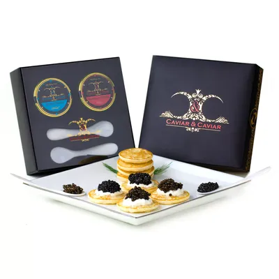 Caviar & Caviar Luxury Caviar Gift Set