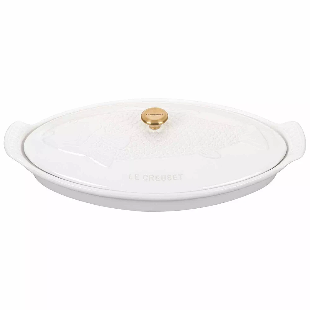 Le Creuset Oval Fish Baker with Lid