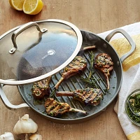 GreenPan Pure Ceramic + Magneto Healthy Grill Pan