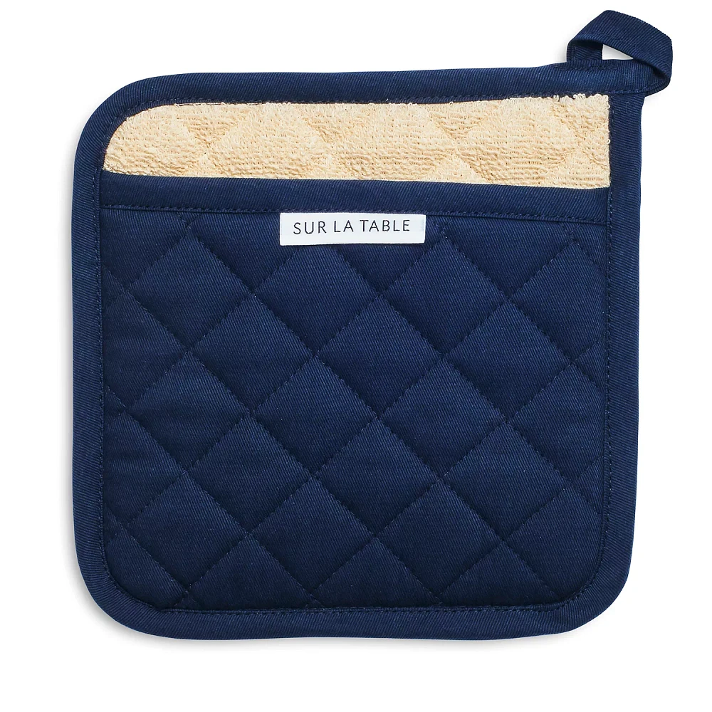 Sur La Table Blue Classic Pot Holder