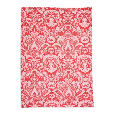 Sur La Table Coral Jacquard Damask Kitchen Towel