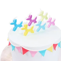 PME Balloon Dog Candles, Set of 6