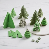 Sur La Table 3D Tree Farm Cookie Cutter Set