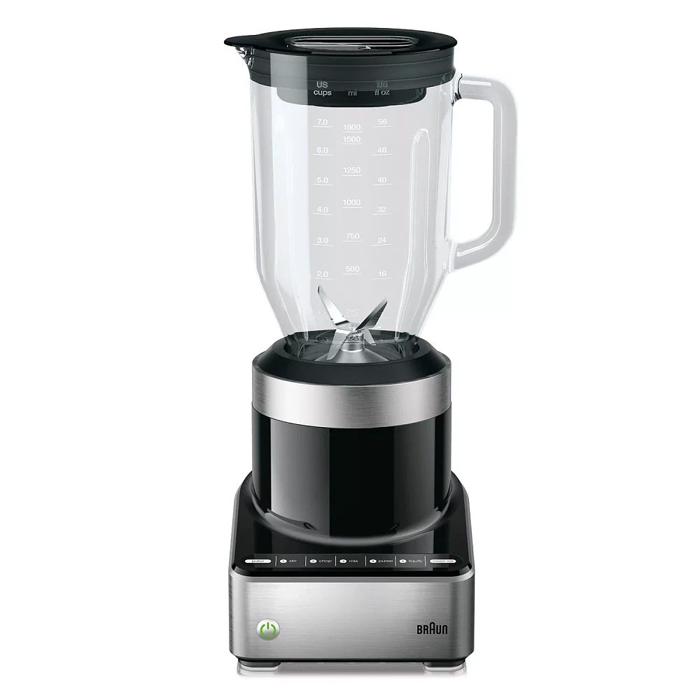 Braun PureMix Black Countertop Jug Blender