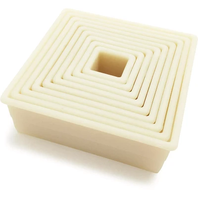 Fat Daddio’s Square Nylon Cookie Cutter Set