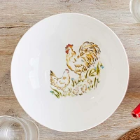 Sur La Table Farmhouse Rooster Serving Bowl