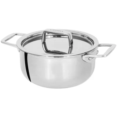 Cristel Castel’Pro 5-Ply Mini Stewpots with Stainless Steel Lid