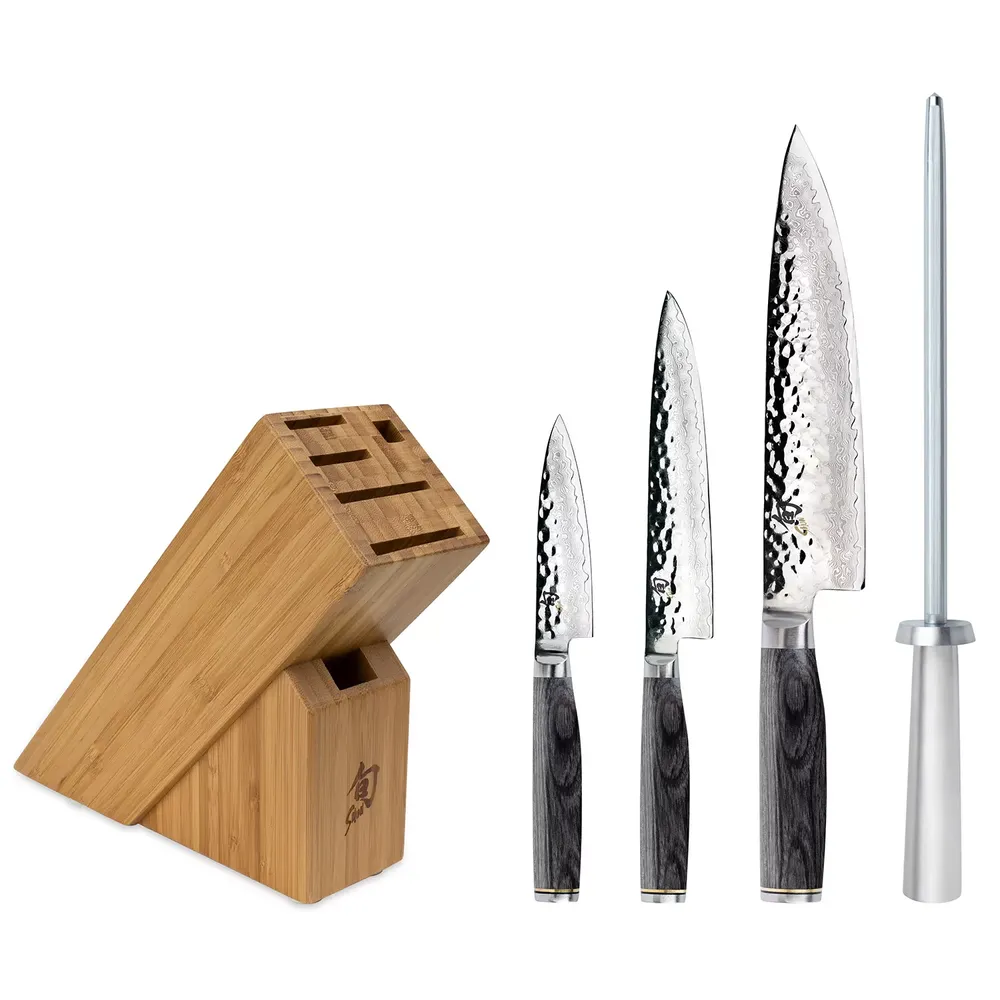 Shun Premier Grey 5-Piece Starter Block Set