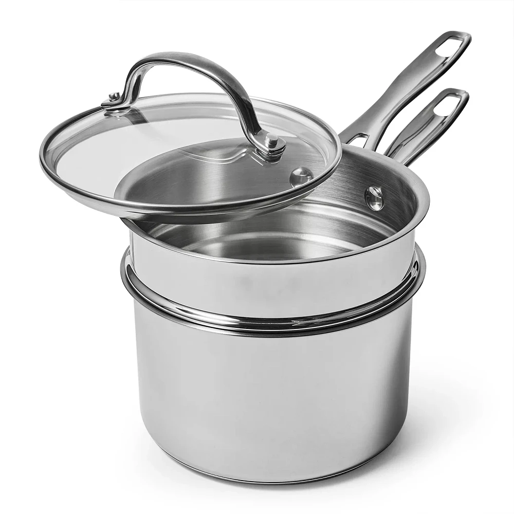 Sur La Table Signature Stainless Steel Double Boiler, 2 qt. 