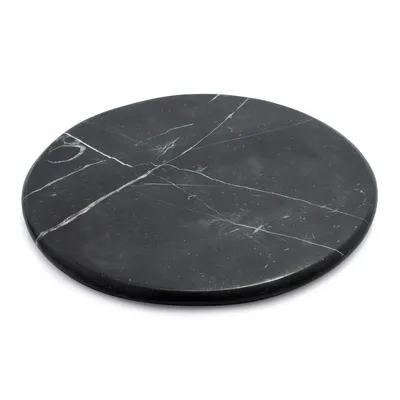 Round Marquina Marble Board