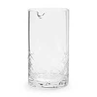 Sur La Table Diamond-Cut Mixing Glass