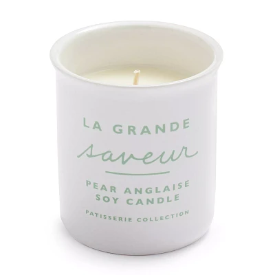 Sur La Table Patisserie Pear Anglaise Candle, 8.1 oz.