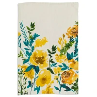 Sur La Table Floral Linen Kitchen Towel, 28" x 18"