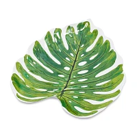 Sur La Table Monsterra Leaf Melamine Platter