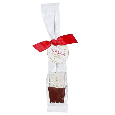 Saxon’s Peppermint Hot Chocolate Marshmallow Stir Stick