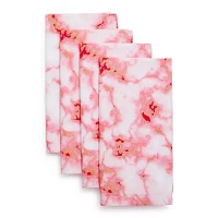 Sur La Table Pink Marble Napkins, Set of 4