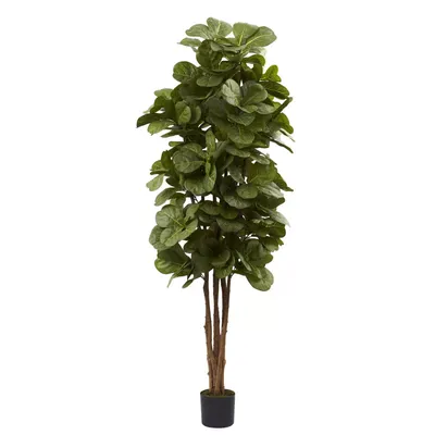 Nearly Natural Fiddle Leaf Fig Silk Tree