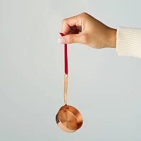 Sur La Table Copper Skillet Ornament, 2.16"