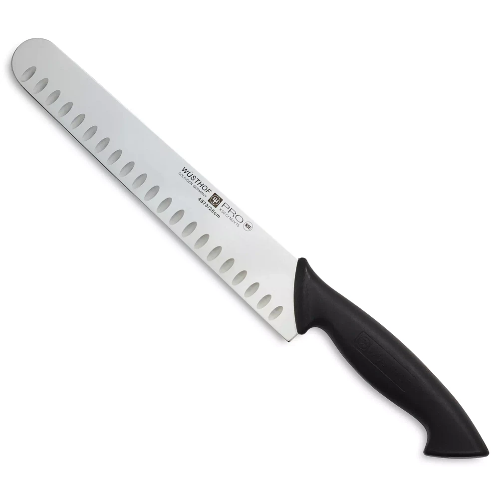 Wüsthof Pro Hollow-Edge Wide Slicing Knife, 10"