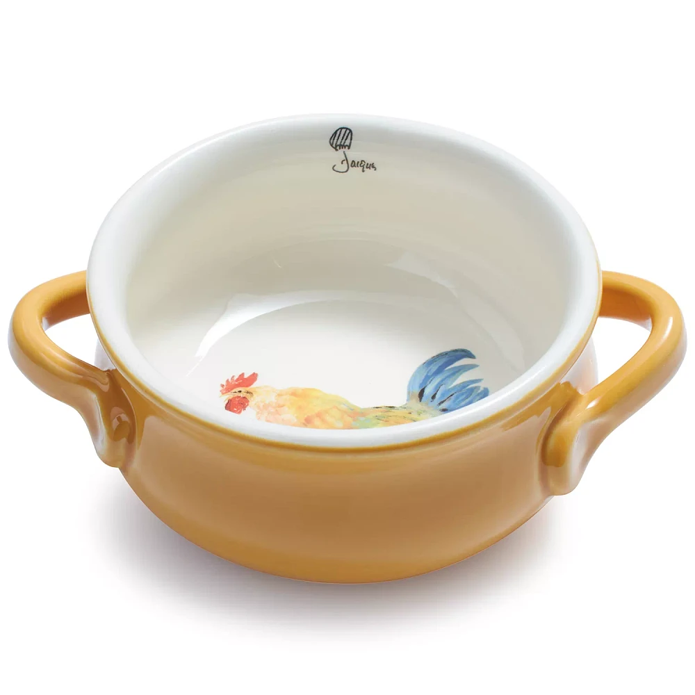 Sur La Table Jacques Pépin Collection Double-Handle Chicken Bowl