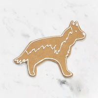 Ann Clark German Shepherd Cookie Cutter, 5"