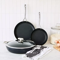 Scanpan Pro S+ 8", 10.25", & 12.5" Skillet, Set of 3