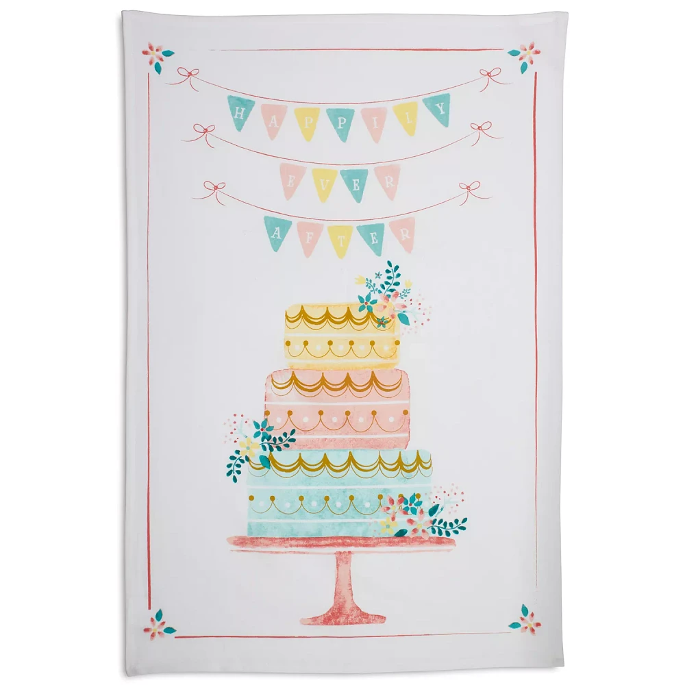 Sur La Table Happily Ever After Kitchen Towel, 30" x 20"