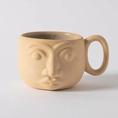 Al Centro Ceramica Handcrafted Face Mug