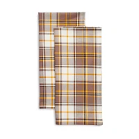 Sur La Table Plaid Kitchen Towels, Set of 2