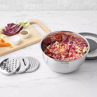 Sur La Table Stainless Steel Grating Bowl Set