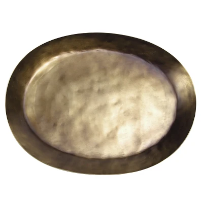 Be Home Galina Bronze Oval Platter